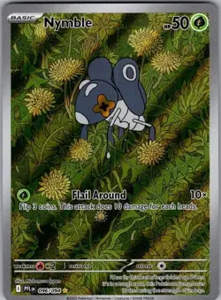 Nymble 096/094 Illustration Rare Phantasmal Flames Pokemon Near Mint - Image 1