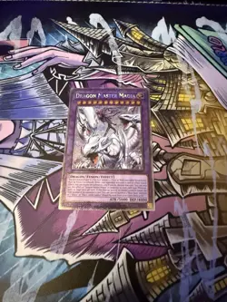Yugioh - Dragon Master Magia - Platinum Secret - 1st - RA04-EN055 - NM - Image 1