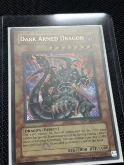 Konami Yu-Gi-Oh! Dark Armed Dragon PTDN-EN019 Secret Rare Foil Unlimited Ed - Image 2