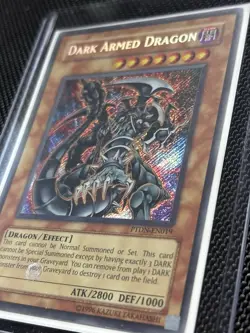 Konami Yu-Gi-Oh! Dark Armed Dragon PTDN-EN019 Secret Rare Foil Unlimited Ed - Image 4
