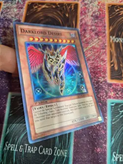 Yu-Gi-Oh! TCG Darklord Desire LC02-EN210 Super Rare 1st Edition Near Mint - Image 2