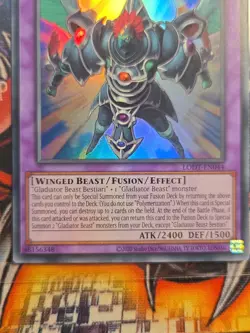 Gladiator Beast Gyzarus LODT-EN044 Light of Destruction Unlimited, Super Rare - Image 2