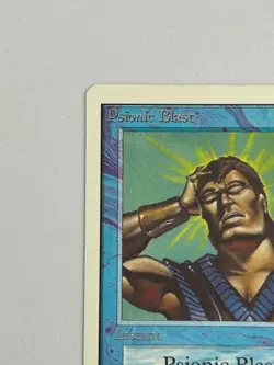 Psionic Blast - Unlimited Edition 1993 - MTG card [LP/MP, see notes] - Image 2
