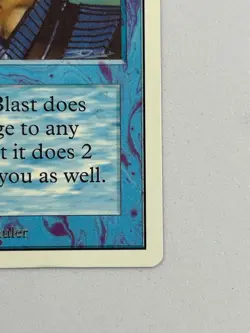 Psionic Blast - Unlimited Edition 1993 - MTG card [LP/MP, see notes] - Image 4