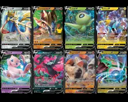 Pokemon Card Lot 10 Official TCG Cards Ultra Rare Included EX GX V MEGA + HOLOS! - Image 1