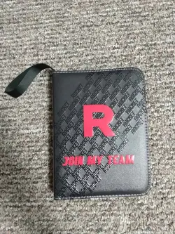 Partial Team Rocket Themed Binder With 53 Pokemon Cards - Image 1