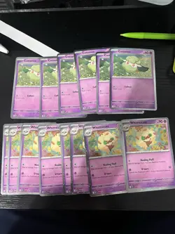 Pokemon Cottonee and Whimsicott Promo Lot (15 cards) - Image 1