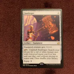 Sunforger Modern Masters 2015 Regular Card NM Unplayed Magic The Gathering MTG - Image 1
