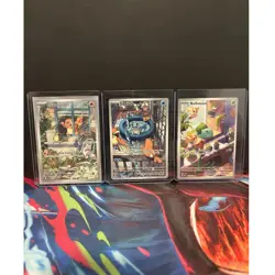 Pokemon TCG Promo Charmander Squirtle Bulbasaur Lot 3 Cards 2023 English - Image 1