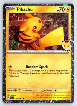 PIKACHU (POKEMON DAY 2026) 051/162 MISCELLANEOUS CARDS & PRODUCTS POKEMON LP - Image 1