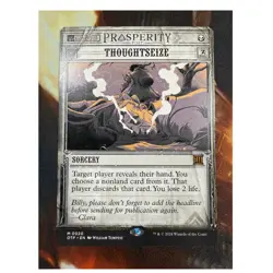 Wizards of the Coast Thoughtseize Sorcery Black MTG OTJBN 0020 EN - Image 1