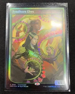 Commandfest Fyndhorn Elves - FOIL Promo MTG - Image 1