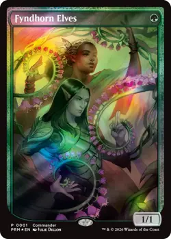 Commandfest Fyndhorn Elves - FOIL Promo MTG - Image 2