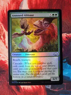 Annoyed Altisaur Foil Modern Horizons 3 Magic Gathering MTG MH3 - Image 1