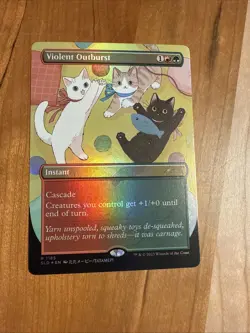Violent Outburst Secret Lair Drop Foil - Image 1