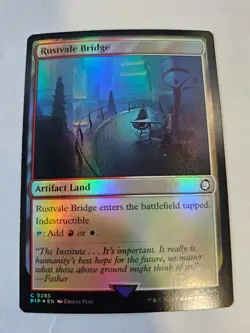MTG - Rustvale Bridge FOIL - Universes Beyond: Fallout - Image 1