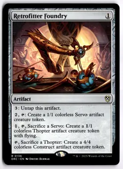 Retrofitter Foundry NM DRC Commander: Aetherdrift MTG - Image 1