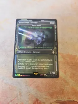 Assaultron Invader-Walking Ballista Showcase FOIL Universes Beyond Fallout... - Image 1