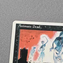 Animate Dead - MTG - 4th Edition - Excellent - Magic the Gathering - Image 2