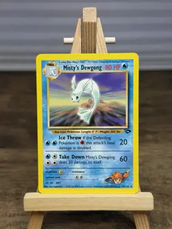 Misty's Dewgong 54/132 Unlimited Gym Challenge Pokemon TCG LP/NM - Image 1