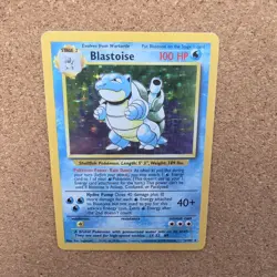 1999 Blastoise Pokemon Base Set Rare Holo #2/102 HP (SEE PHOTOS) - Image 1
