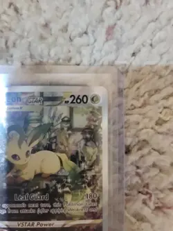 Pokemon TCG Leafeon VSTAR Full Art - Image 5