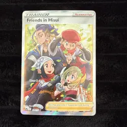 Pokemon TCG Crown Zenith Friends in Hisui Full Art Holo Ultra Rare Card 148/159 - Image 1