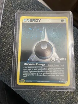 2003 Pokemon Darkness Energy HOLO STAMPED WINNER 93/109 JSQ-2BN-SLA - Image 3