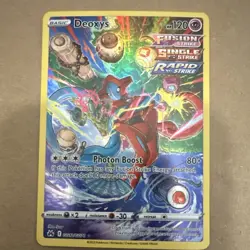 Pokemon Deoxys GG12/GG70 Crown Zenith Galarian Gallery Ultra Rare Holo 120 HP - Image 1