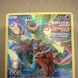 Pokemon Deoxys GG12/GG70 Crown Zenith Galarian Gallery Ultra Rare Holo 120 HP - Image 3