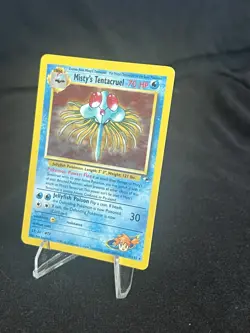 Pokemon Misty's Tentacruel Gym Heroes Holo Rare 010/132 LP - Image 3