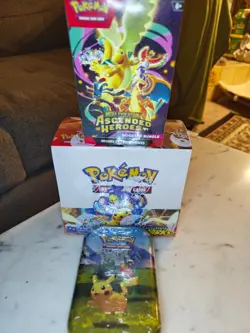 Pokemon Ascended Heroes Booster Bundle + Mini Tin + Surging Sparks Booster Box - Image 2