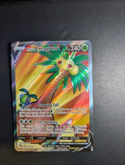 Alolan Exeggutor V (Full Art) Holo Ultra Rare Pokemon GO 071/078 NM - Image 1