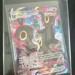 Nintendo Pokemon TCG Umbreon VMAX TG23/TG30 & Umbreon V Holo Lot (2) - Image 1