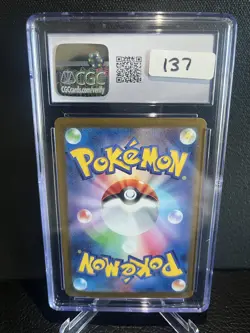 CGC GEM MT 10 Mew ex 076/190 Sv4a: Pokemon Shiny Treasure Ex Holo (Japanese) - Image 2