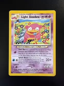 Light Slowbro 51/105 Neo Destiny Regular Pokemon - Image 1