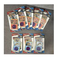 Sword & Shield Battle Styles Pokemon TCG 8-Pack Booster Promo Blister Lot - Image 1