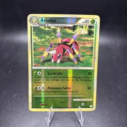 Ariados HeartGold & SoulSilver Reverse Holo Pokemon TCG 15/123 Rare NM -j - Image 1
