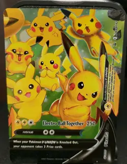 Pikachu V Union SWSH142 Pokemon - Image 2