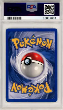 1999 Pokemon Game Ninetales #12 Holo Shadowless PSA 9 MINT - Image 2