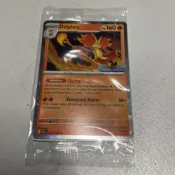 Delphox 013/086 Stamped Chaos Rising SEALED Cosmos Holo Promo Pokemon - Image 1
