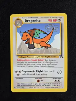 NM - 1999 POKEMON GAME MOVIE 5 DRAGONITE MOVIE PROMO - Image 1