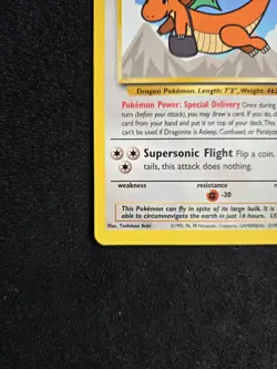 NM - 1999 POKEMON GAME MOVIE 5 DRAGONITE MOVIE PROMO - Image 2