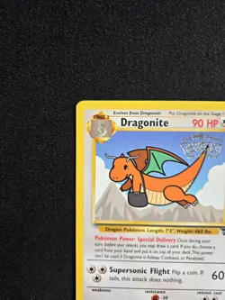NM - 1999 POKEMON GAME MOVIE 5 DRAGONITE MOVIE PROMO - Image 5