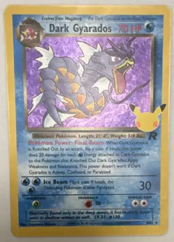 Pokemon Dark Gyarados 8/82 Celebrations Rare Holo English 70 HP - Image 1