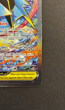 2026 Pokemon Chaos Rising Mega Greninja EX #116/86 M/NM SIR Holo - Image 2