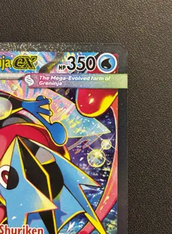 2026 Pokemon Chaos Rising Mega Greninja EX #116/86 M/NM SIR Holo - Image 3