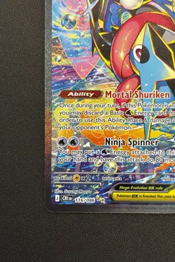 2026 Pokemon Chaos Rising Mega Greninja EX #116/86 M/NM SIR Holo - Image 5