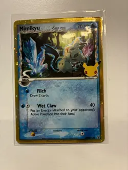 Pokemon - Mimikyu Delta Species - SWSH136 - Sword & Shield Promo - Celebrations - Image 2