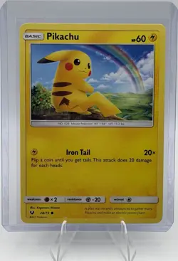 Pokemon TCG Pikachu Shining Legends 28/73 Common Regular 60 HP - Image 1